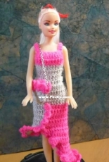 Maguinda Bolsón - Samira dress and bag set for dolls