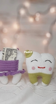 Knitted Toy Zoo - AnnaCrochetAmigurumi - Anna Prishchenko/Prishenko - Boy Tooth Fairy