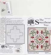 The Sweetheart Tree 122 - Strawberry Quilt Block