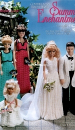 Shady Lane Original Crochet Designs - Contemporary Bridal Series - 797 Summer Enchantment volume 1 - Carol Hegar -1997