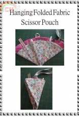 Hanging Folded Fabric Scissor Pouch by Vicki  Purnell-Free