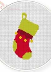 Daily Cross Stitch -  Christmas Socks