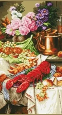 Magic Cross Stitch- Still life with lobster xsd