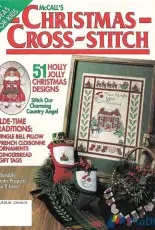 McCall's Cross-Stitch-Christmas - Vol.49 1991
