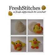 Fresh Stitches - Stacey Trock - Russ, the Easter Chick in an Egg