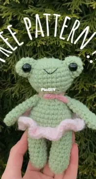Kaes Crochet - Matilda the Frog - Free