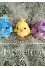 Baby Crochet Designs - Donna Browne - Easter Chicks Amigurumi - Free