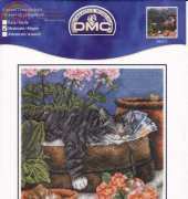 DMC BK672 - Cat in Potting Shed