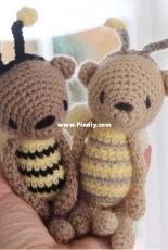 Liuluh Handmade - Lui Bee Bear Mini - German