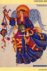 Celestial Angel by Barbara Baatz from Cross Stitch Gold 05 in XSD and PCS