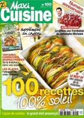 Maxi Cuisine-N°100-July August-2015 /French