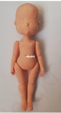 Knitting is my love - Olga Dudko - Ольга Дудко - Doll body with plastic joints - Тело куклы с пластиковыми дисками - Russian