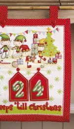 Santa's Little Helpers - Advent Calendar by Durene Jones from Cross Stitch Gold 123 XSD
