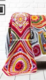 Deramores - Veronika Cromwell, Emma Leith, Leonie Morgan, Hannah Cross, Zoë Potrac - Four Seasons Crochet-Along - Free