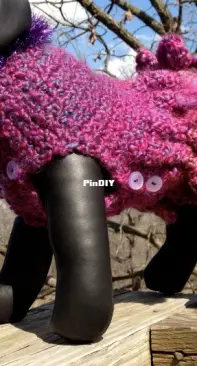 Ozarknomad - Toni Lansing - Plumb Beautiful Dog Sweater