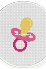 Daily Cross Stitch - Pacifier