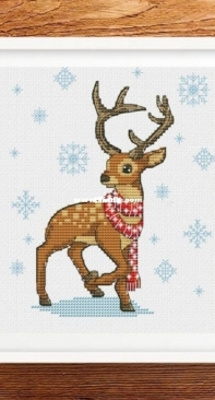 Xmas Deer by Alisa Okneas XSD
