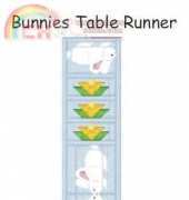 Mary Graham-Bunnies Table Runner