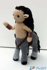Male Centaur by Miles of Crochet