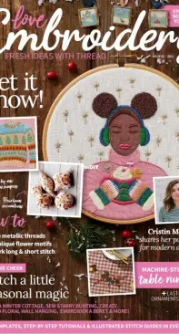Love Embroidery Issue 21 November 2021