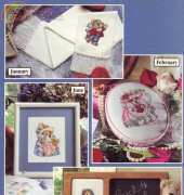 Leisure Arts 2621 - A year of Bunnies and Teddies