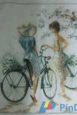 Lanarte-Girls on Bicycle