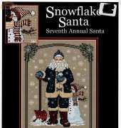 Sue Hillis Designs L231 Snowflake Santa - Seventh Annual Santa