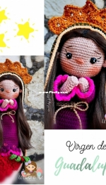 El Crochet de Miel - Miel y Galletas - Hannie Ordoñez - The Virgin of Guadalupe - Virgen de Guadalupe - Spanish