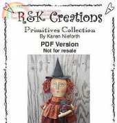 R&K Creations PM177 - Thelma and Her Cat - Karen Nieforth