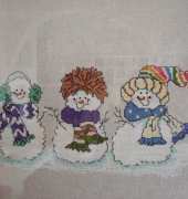 My little funky snowmen