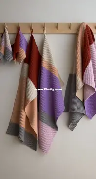 Stripes + Blocks Towel Set by Purl Soho-Free