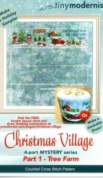 Tiny Modernist - Christmas Village - Part 1 Tree Farm