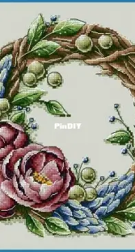 Peony Wreath by Evgeniya Poluektova XSD