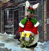 Rebecca Christmas Rabbit by Phoeny /Phoenixknits