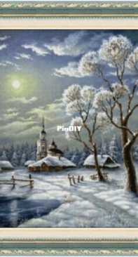 Winter night by Irina Sumarokova