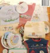 American School of Needlework ASN 3686 Bibs for God's Little Children by Linda Gillum