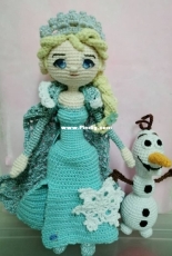 Amigururi Doll - Frozen Elsa and Olaf