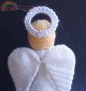 crocheted angel