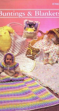 Annie's Attic Crochet 87B82 Buntings & Blankets
