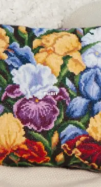 Panna PD-1633 Rainbow Irises Cushion XSD