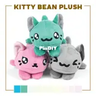 Sew Desu Ne? - Choly Knight - Kitty Bean Plush - Machine Embroidery Files - Free