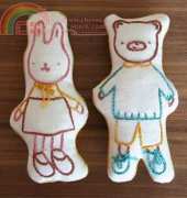 Wee Wonderfuls- Bear and Bunny