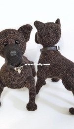 Crochet Mini Pets- Pit bull