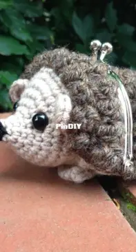 Laura Loves Crochet - Laura Sutcliffe - Hedgehog Coin Purse