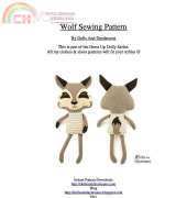 Dolls and Daydreams-Wolf Sewing Pattern