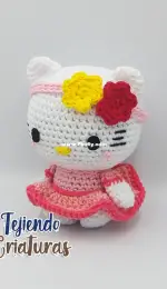 Tejiendo criaturas - Dann Garrido - Hello Kitty - Spanish - Free