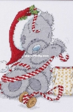 Tatty Teddys Gift  - Tinsel Tangle from Cross Stitch Crazy 248