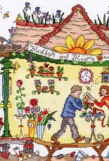 Bothy Threads XCT9 - Cut Thru' Florist's Shop