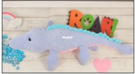 Sweet Oddity Art - Carolyne Brodie - Milton the Mosasaurus - Free