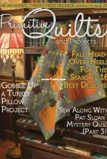 Primitive Quilts and Projects - Fall 2018